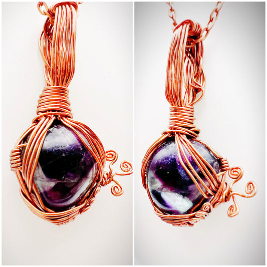 Rainbow Fluorite Necklace