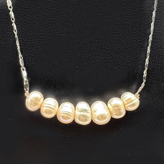 Philippine White Pearl Necklace
