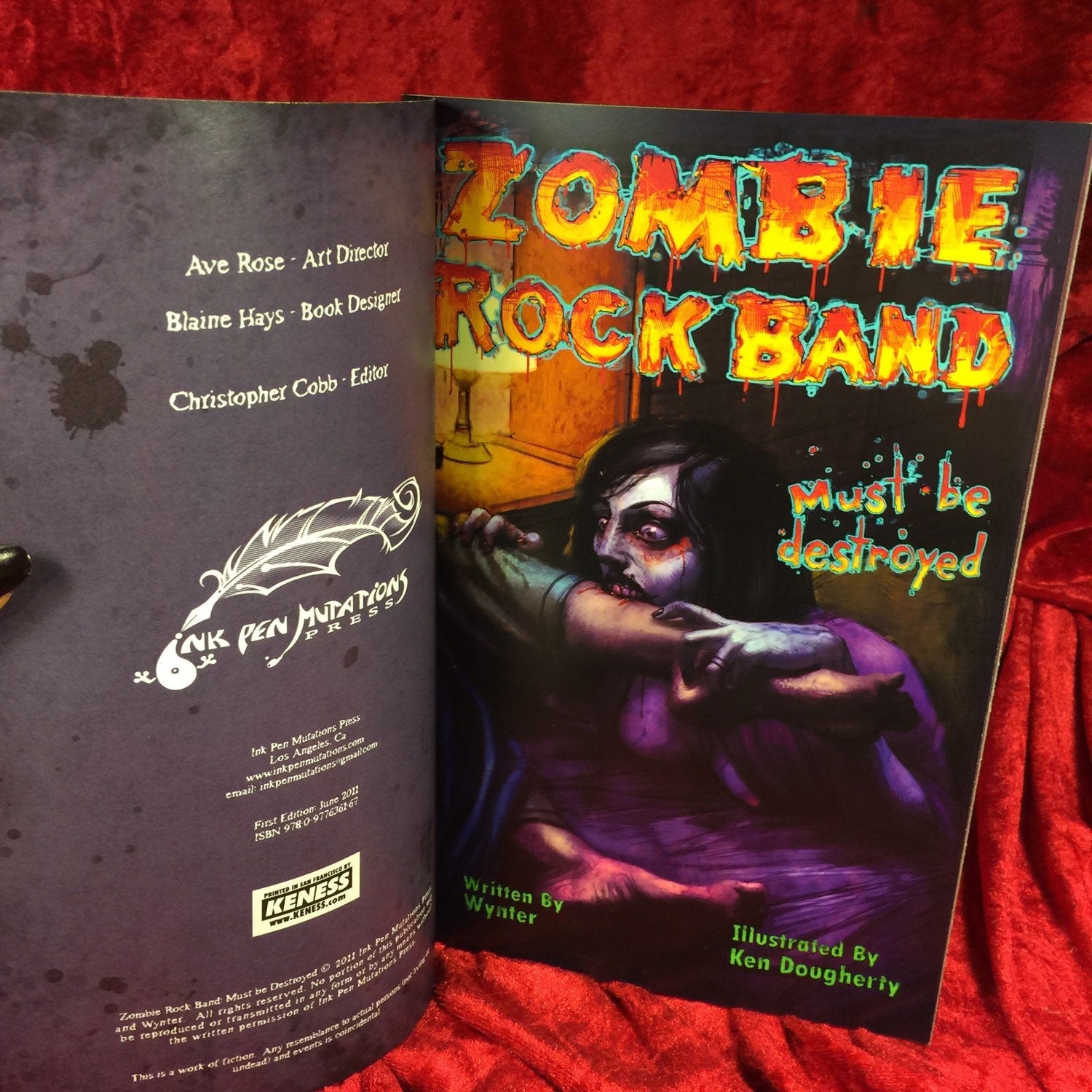 Zombie Rockband Must Be Destroyed