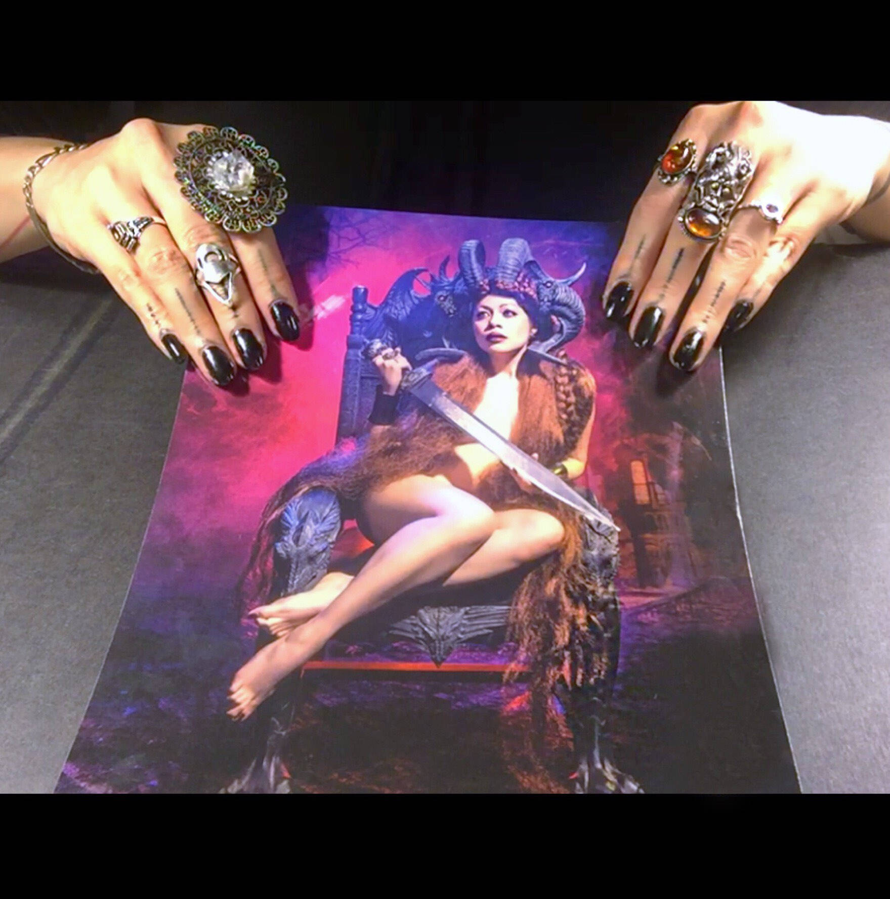 Midnight Warrior Autograph